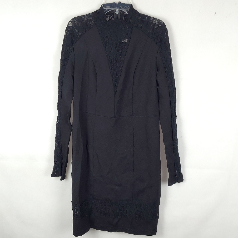 Rachel Roy Midi Dress Mens M Going Out Party Emo Halloween Whimsigoth Cocktail